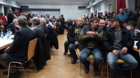 Besucher der Tagung