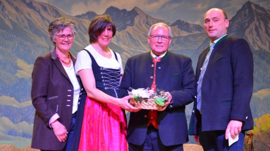 Landfrauentag Fischen 03.03.2020, Verabschiedung Landratz Verabschiedung Landrat Klotz, Landfrauentag