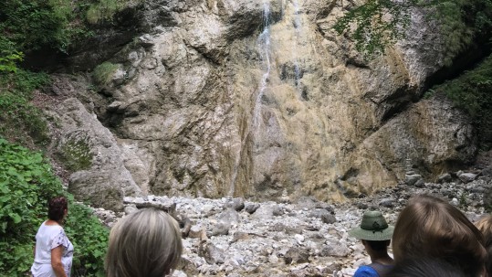 kleiner Wasserfall