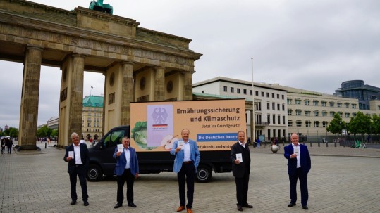 Deutscher Bauerntag 2021 - Aktion Grundgesetz