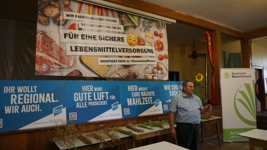 Erntepressegespräch Unterfranken_Plakate
