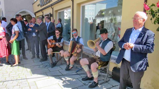 Musikanten am Ludwigsplatz Musikanten