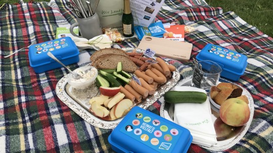 Essen aus Bayern Traktortour Picknicktasche