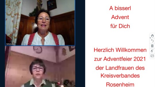 Adventfeier online