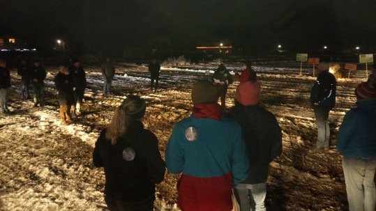 Demo "Lichter aus" Demo Lichter aus