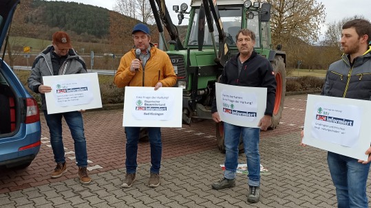 Kreisobmann Edgar Thomas am Mikro #Haltungswechsel_2
