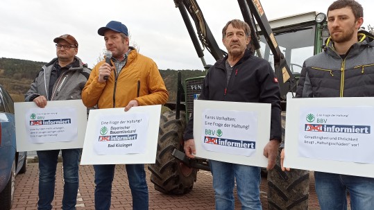 Kreisobmann Thomas bei der Ansprache #Haltungswechsel_5