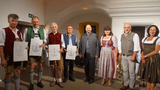 Silberne Ähre 15 Jahre Ortsobmann