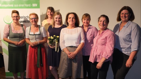 Verbandswahlen im Kreisverband Starnberg Die Kreisvorstandschaft der Damen
