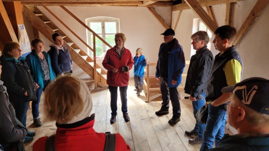 Ortsobleute-Wandertag Besichtigung der früheren Hammerschmiede "Beim Schmidfranzer"
