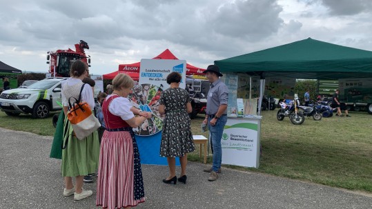 Infostand Markt Aufhausen