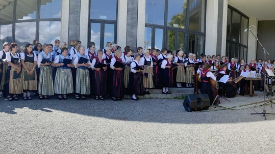 Die Chöre aus dem Oberallgäu, dem Unterallgäu und dem Ostallgäu