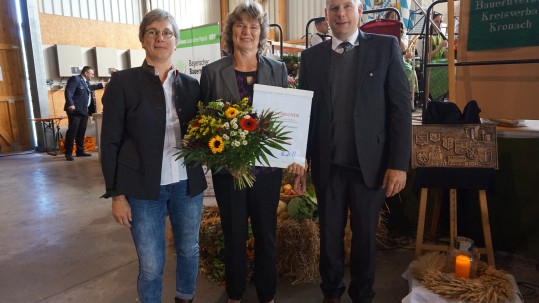 Rosa Zehnter ist nun Ehrenkreisbäuerin Ehrenkreisbäuerin Rosa Zehnter