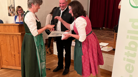 Ehrung Johanna Englberger VFL Vertreterin 20221021_Ehrung