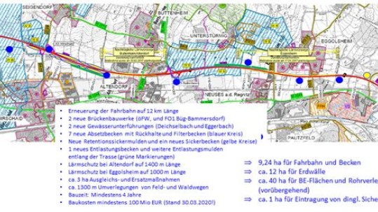 Übersichtsplan A73 Übersichtsplan A73