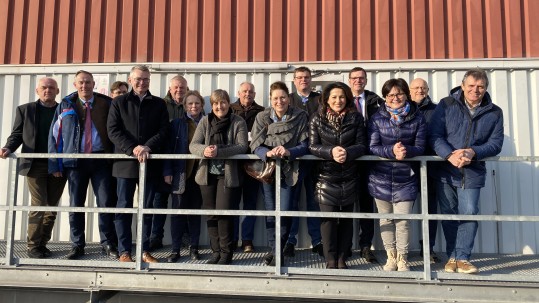 Betriebsbesuch auf dem Betrieb Asum in Dasing