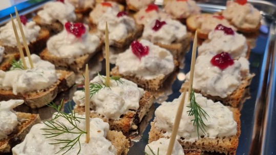 Aischgründer Spiegelkarpfen Häppchen