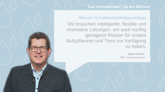 Umweltpräsident Köhler zum internationalen Tag des Wassers