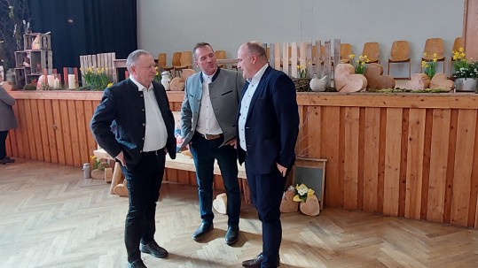 Landfrauentag Bad Kissingen 2023_5 Landrat Bold und Bürgermeister Wehner