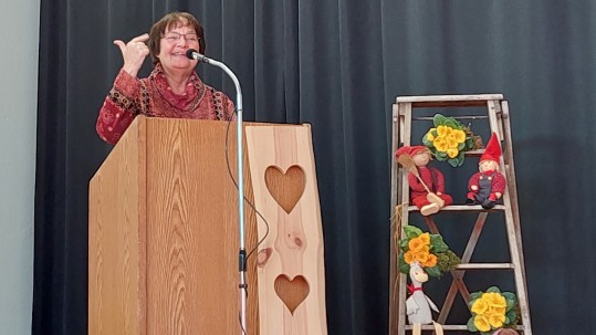 Landfrauentag Bad Kissingen 2023_13 Hauptreferentin Ursula Lux
