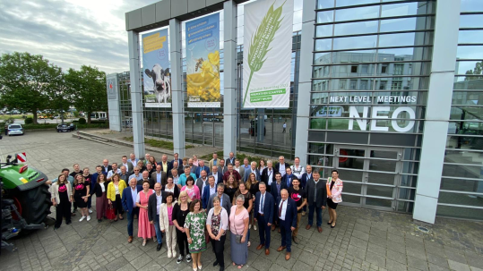 Delegierte Bayern Deutscher Bauerntag 2023 Die bayerischen Delegierten beim Deutschen Bauerntag 2023 in Münster.