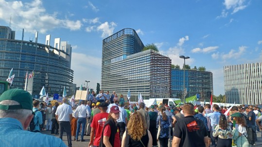 Demonstration in Berlin