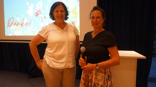 Petra Düring und Katharina Kern Ortsbäuerinnentagung 2023