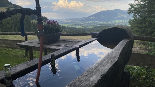 Kühle Getränke im Wassergrand