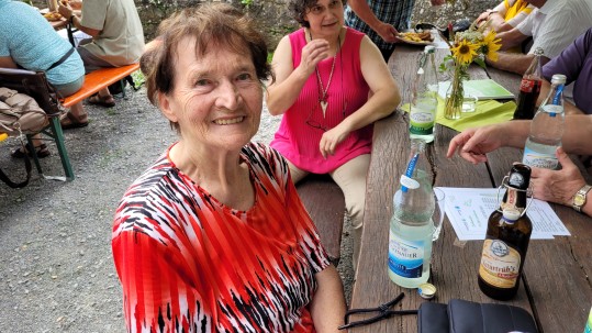 Elvira Trost aus Weichtungen 75 Jahre Landfrauen-Jubiläum auf der Trimburg