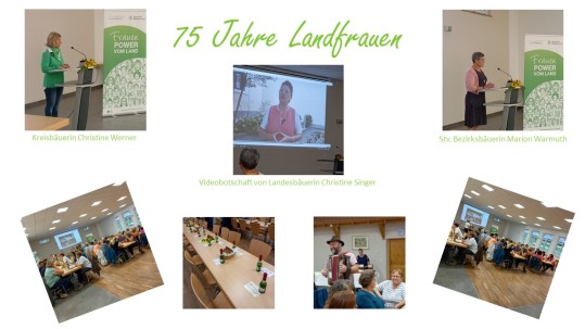 75 Jahre Landfrauen Forchheim 75 Jahre Landfrauen Forchheim