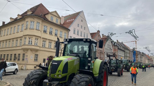 gegen Abschaffung Agrardiesel