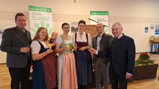 Sektempfang im Gasthaus Strasser