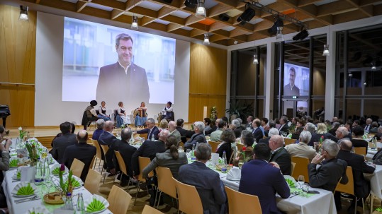 Verabschiedung Wimmer Ministerpräsident Söder Verabschiedung Wimmer Ministerpräsident Söder