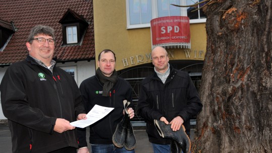 Protestnote des BBV Kulmbach vor Weihnachten Protest der Kulmbacher Kreisobmänner vor der SPD