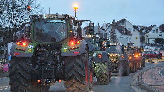 Schlepperdemo Kulmbach