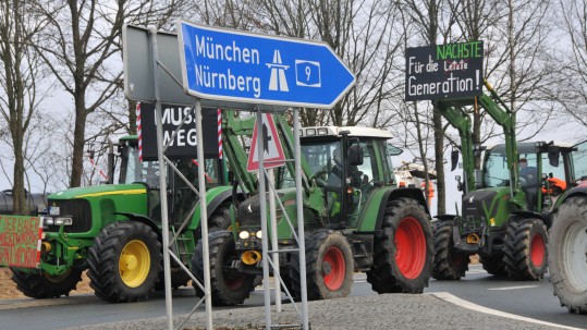 Kein Durchkommen zur A9