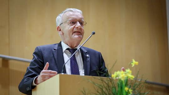 Verabschiedung Georg Wimmer am 31. Januar 2024. Georg Wimmer bei der Verabschiedung am 31. Januar 2024.
