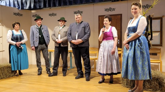 Landfrauentag Grainau Moderierte Grußworte