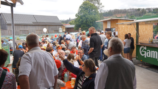 reger Betrieb in Welitsch