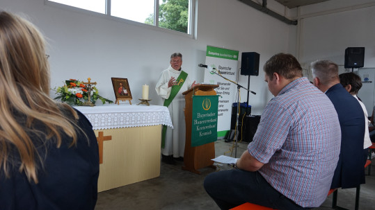 Diakon Alfred Trebes in Welitsch