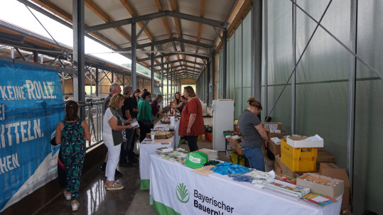 Kostproben der Kronacher Landfrauen