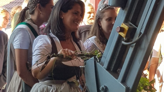 Hopfen Startschuss Hopfenkampagne