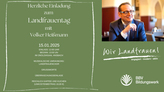 Landfrauentag Volker Heißmann