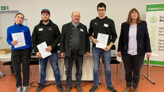 Grünes Zentrum Puch Siegerehrung Kreisentscheid BWB 2025
