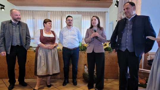 Landfrauentag Schwabbruck Fragerunde in Schwabbruck