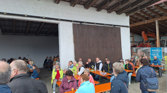 Frühstück am Bauernhof