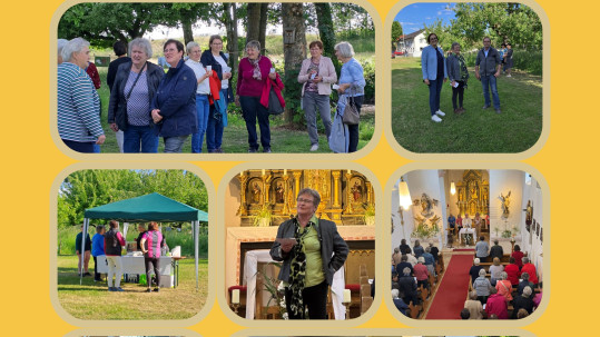 Kirchenführung und Maiandacht der Landfrauen