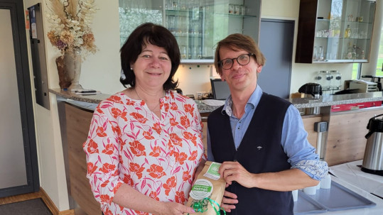 Christian Burger stellt die Lebenshilfe e.V. Freising vor