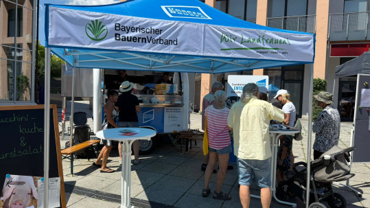 Genusskisterl beim Nachhaltigkeitsfest in Gersthofen im Einsatz 