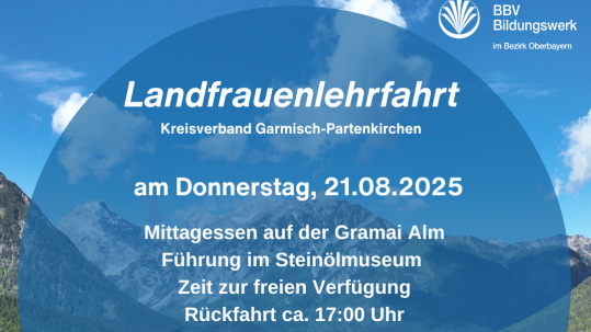 2025 08 21 Sharepic Lehrfahrt Achensee
